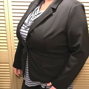 Black Lane Bryant blazer Size 22 NWOT